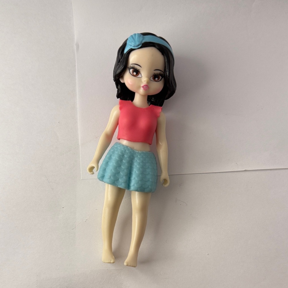 Pink & Light Blue Fashion Doll for Kids - Cute Playtime Accessory